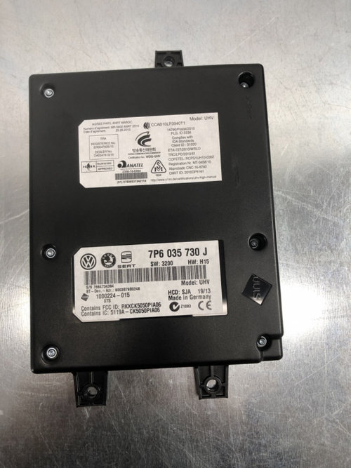 Modul bluetooth Volkswagen Sharan 7N 2.0 TDI 4Motion Manual, 140cp sedan 2014 (7P6035730J)
