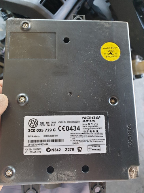Modul bluetooth VW Passat B6 3C0035729G