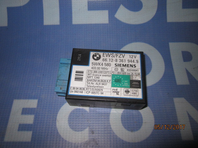 Modul BMW E38 1997; 8361944 (telecomanda)