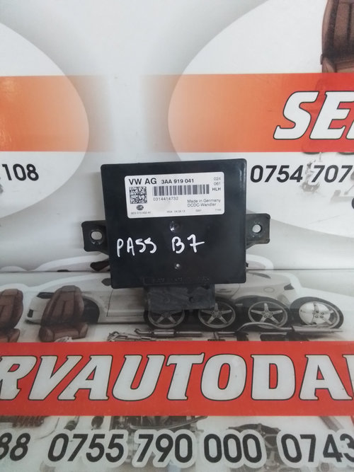Modul buton start stop Volkswagen Passat B7 (2010-2014) 2.0 Motorina 2013, 3AA919041