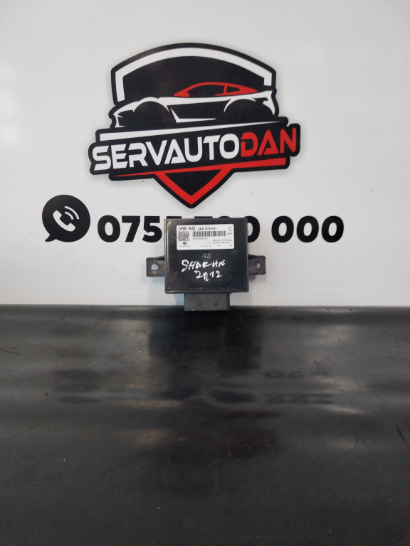 Modul buton start stop Volkswagen Sharan (2010-2020) [7N] 2.0 Motorina 2012, 3AA919041