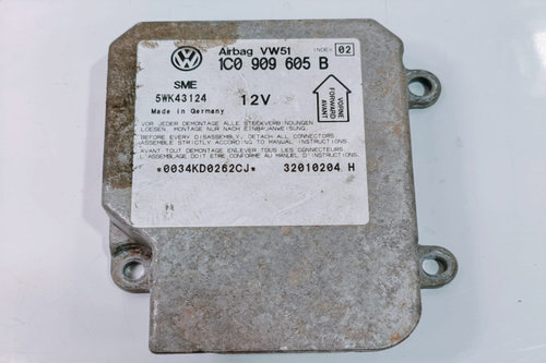 Modul Calculator Airbag 1C0909605B Volkswagen VW Passat B5 [1996 - 2000]