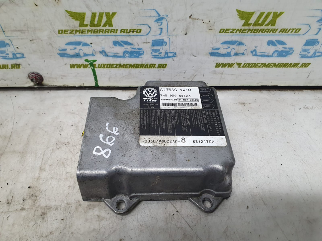 Modul calculator airbag 5n0959655aa Volkswagen VW Passat B7 [2010 - 2015] 1.6 tdi CAYC