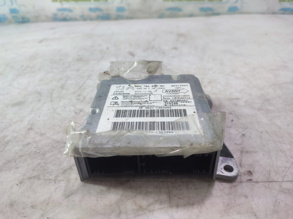 Modul calculator airbag 9678656380 Peugeot 508 [facelift] [2014 - 2020] 2.0 hdi Hybrid AH01