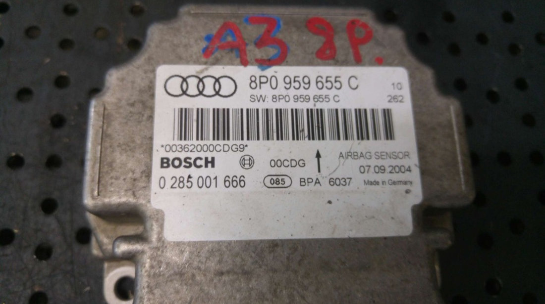 Modul calculator airbag audi a3 8p 8p0959655c 0285001666