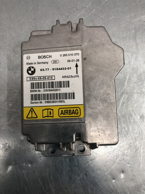 Modul calculator airbag BMW 320d E90 / E91 N47D20C Touring Manual, 177cp sedan 2011 (9184432)
