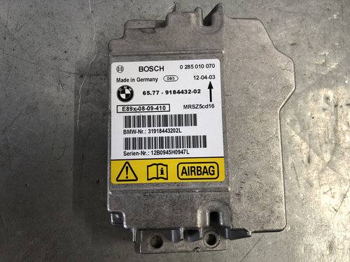 Modul calculator airbag BMW 320d E90 E91 X-Drive 184cp sedan 2012 (9184432)