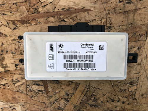 Modul calculator airbag BMW 525 d F10 M sedan 2012 (9253637)