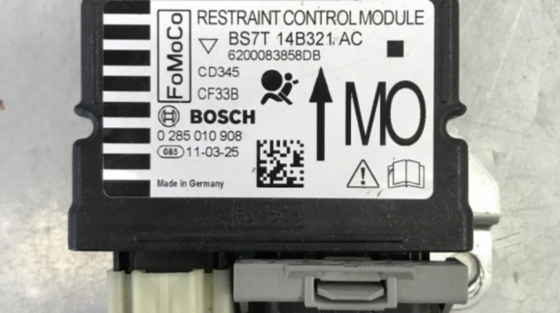 Modul calculator airbag Ford Mondeo MK4 Facelift 2.2 TDCi Durashift , 200cp sedan 2011 (BS7T14B321AC)