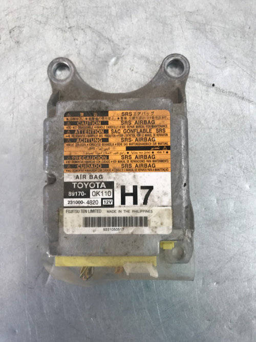 Modul calculator airbag Toyota Hilux Double Cab 3.0 D-4D 4x4 Manual, 171cp sedan 2010 (89170IK110)