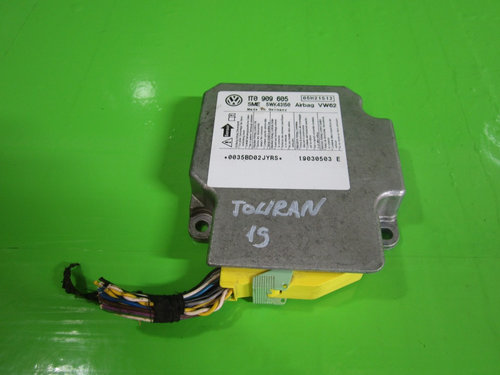 MODUL / CALCULATOR AIRBAG VW TOURAN FAB. 2003 - 2015 ⭐⭐⭐⭐⭐