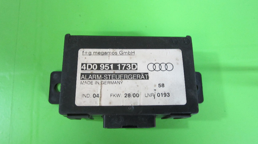 MODUL / CALCULATOR ALARMA AUDI A6 C5 QUATTRO FAB. 1997 - 2005 ⭐⭐⭐⭐⭐