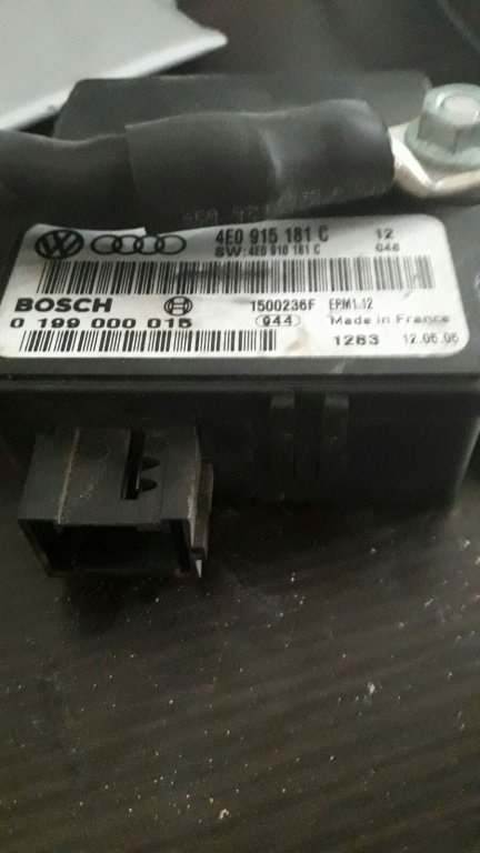 Modul calculator baterie 4e0915181c Audi A8 3.0tdi quattro asb 233hp f