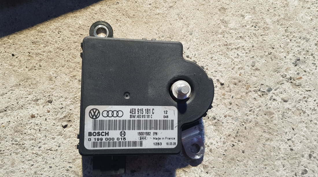 Modul Calculator Baterie AUDI A8 4E 2005 2006 2007 2008