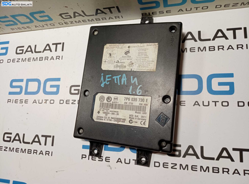 Modul Calculator Bluetooth Volkswagen Passat B7 2010 - 2015 Cod 7P6035730E [M5983]