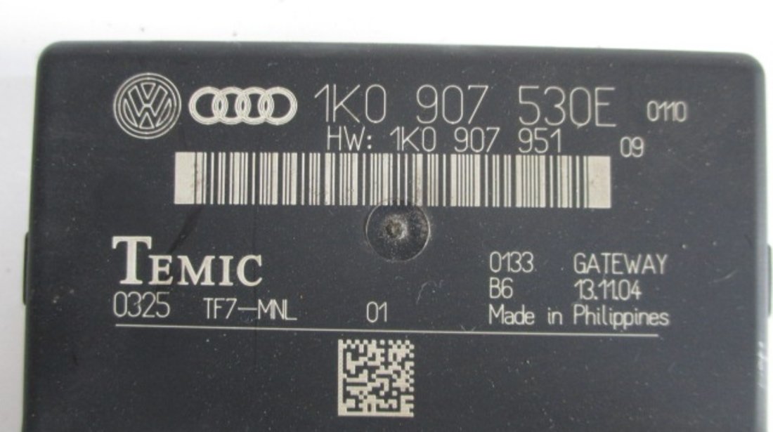 MODUL / CALCULATOR CAN GATEWAY UNITATE CONTROL 1K0907530E / 1K0907951 VW CADDY 3 ⭐⭐⭐⭐⭐