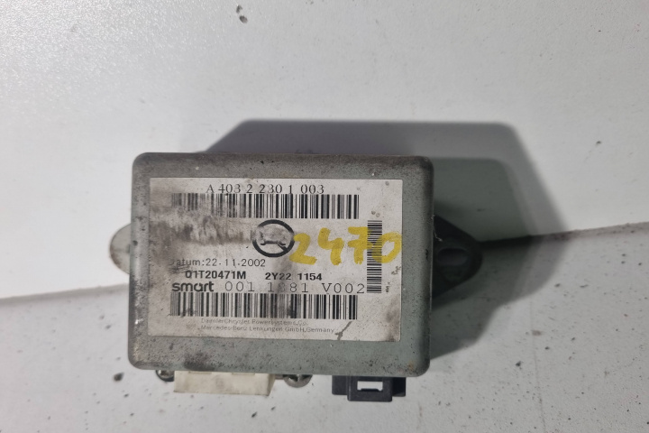 Modul / Calculator coloana de volan A403 2 230 1 003 Smart Fortwo [facelift] [2000 - 2007]