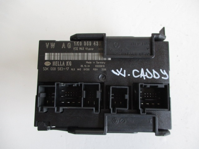 MODUL / CALCULATOR CONFORT COD 1K0959433 VW CADDY 3 FAB. 2004 - 2010 ⭐⭐⭐⭐⭐