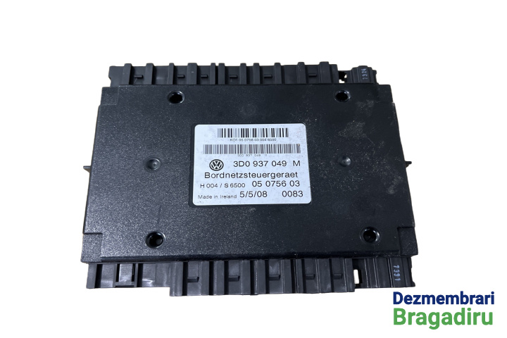 Modul Calculator confort Cod: 3D0937049M Volkswagen VW Phaeton [facelift] [2008 - 2010] Sedan 3.0 TDI L 4Motion AT (233 hp)