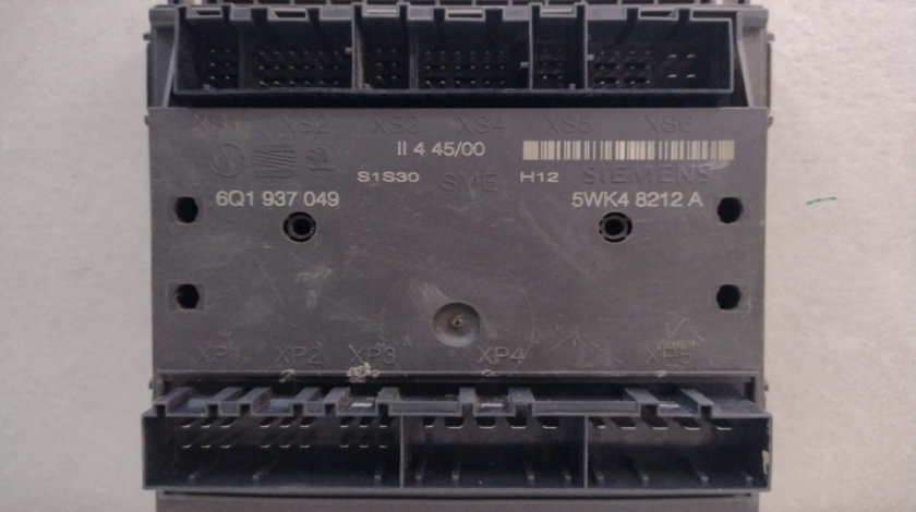 Modul/ Calculator confort, Cod 6Q1937049 Siemens 6Q1937049 Volkswagen VW Polo 4 9N [2001 - 2005]