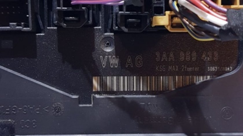 Modul / Calculator Confort / Comfort VW Passat B7 2010 - 2015 COD : 3AA959433 / 3AA 959 433