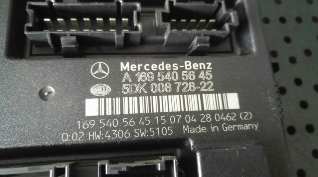 Modul calculator confort mercedes a class w169 a1695405645 5dk00872822