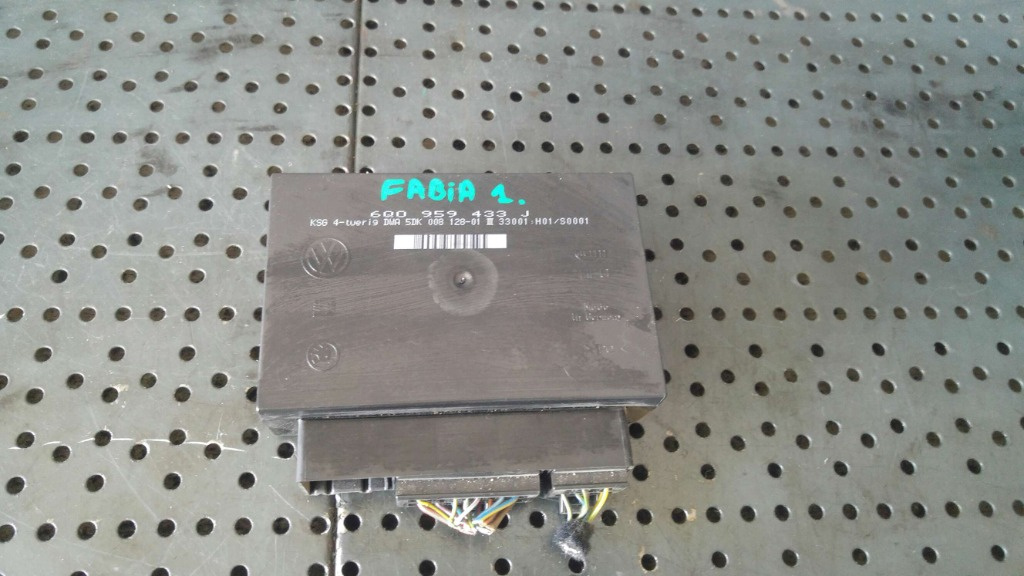Modul calculator confort skoda fabia 1 6y2 6q0959433j