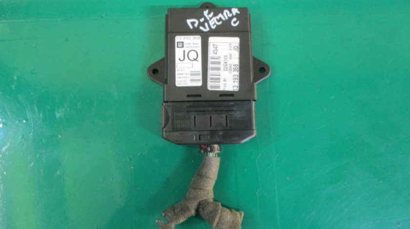 MODUL / CALCULATOR CONFORT USA DREAPTA FATA COD 13193368 OPEL VECTRA C FAB. 2002 – 2009 ⭐⭐⭐⭐⭐