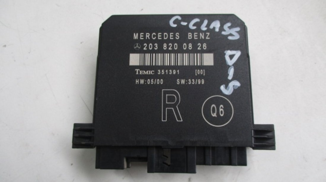 MODUL / CALCULATOR CONFORT USA DREAPTA SPATE MERCEDES BENZ C-CLASS W203 FAB. 2000 – 2007 ⭐⭐⭐⭐⭐