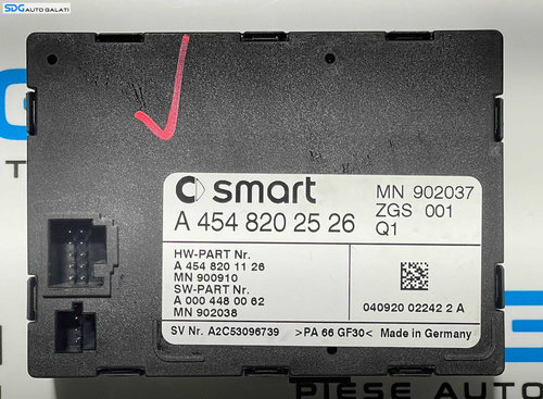 Modul Calculator Control Confort Confort Gateway Smart ForFour 2004 - 2006 Cod A4548202526 [L2351]