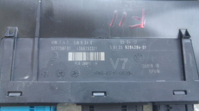 Modul calculator ecu bmw seria 5 f10 f11 f12 f13 9284284-01