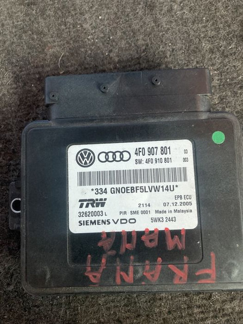 Modul Calculator Frana De Mana Audi A6 C6 4F