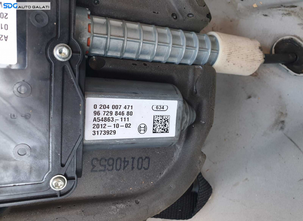 Modul Calculator Frana Mana Citroen C4 II 2010 - 2018 Cod A2C53348380 9672984680 [C7873]