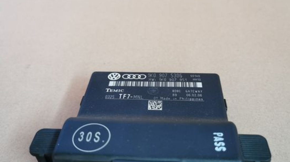 Modul /calculator Gateway Audi A3 8P confort 1K0 907 530G