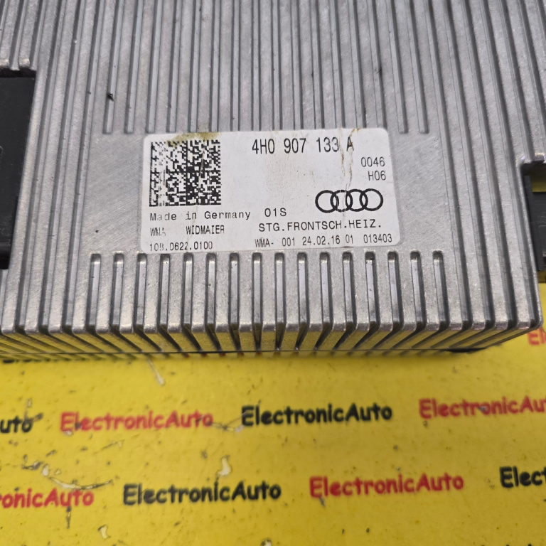 Modul Calculator Incalzire Parbriz Audi A8, 4H0907133A,