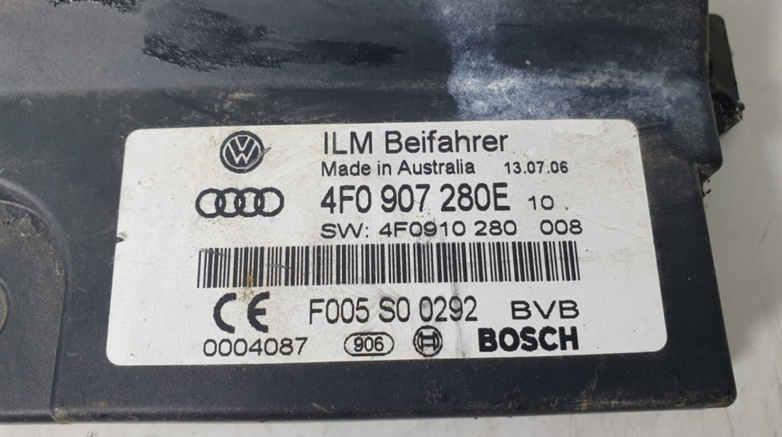 Modul calculator lumini 4f0907280e Audi A6 4F/C6 [2004 - 2008]