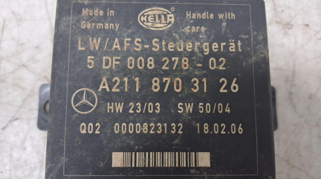 Modul calculator lumini a2118703126 Mercedes-Benz E-Class W211 [2002 - 2006]