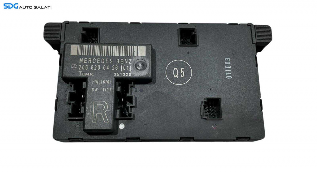 Modul Calculator Releu Confort Control Usa Portiera Dreapta Fata Mercedes Clasa C Class W203 C220 2.2 Diesel 2001 - 2007 Cod 2038206426 [L5845]