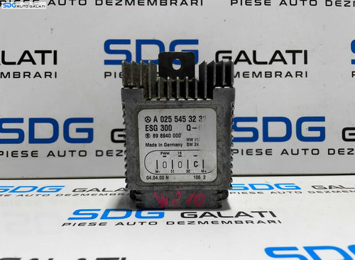 Modul Calculator Releu Electroventilator Ventilator Mercedes Clasa A Class W168 1998 - 2004 Cod A025...