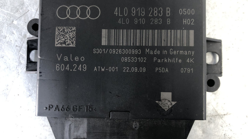 Modul calculator senzori parcare Audi A6 C6 Avant 2.0 TDI Automat 170cp sedan 2010 (4L0919283B)