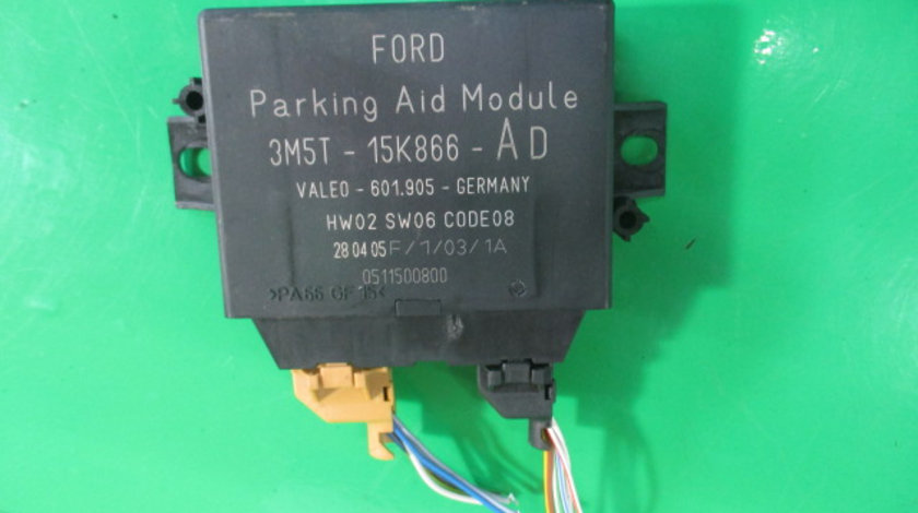 MODUL / CALCULATOR / SENZORI PARCARE COD 3M5T-15K866-AD FORD FOCUS 2 FAB. 2004 – 2010 ⭐⭐⭐⭐⭐