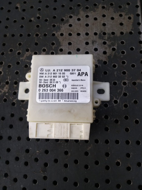 Modul calculator senzori parcare mercedes e class w212 a2129003704 a2129011500 a2129023202 026300436...