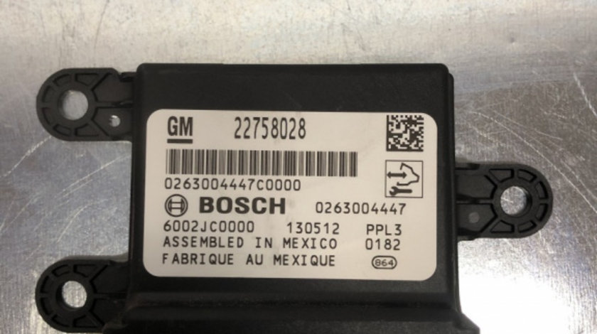 Modul calculator senzori parcare Opel Insignia Sports Tourer 2.0 CDTI ecoFLEX Manual, 160cp sedan 2013 (GM22758028)