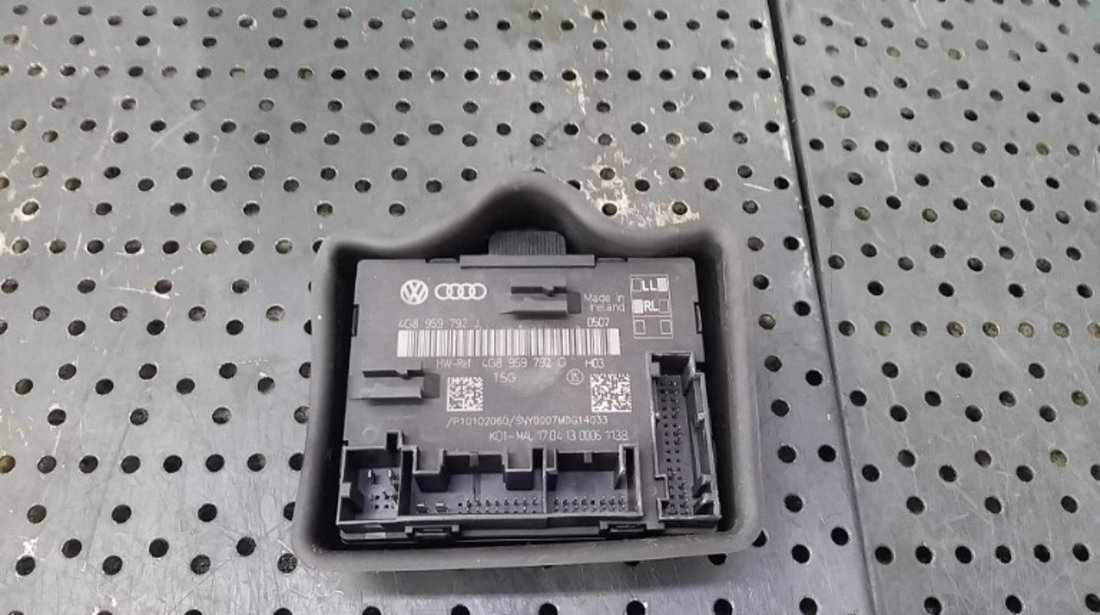 Modul calculator usa dreapta fata audi a6 c7 4g 4g8959792j