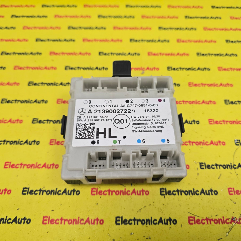 MODUL Calculator usa Mercedes W213, A2139002722, A2139010908,