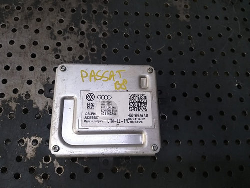 Modul calculator xenon vw passat b8 4g0907697d 28357987 401140244