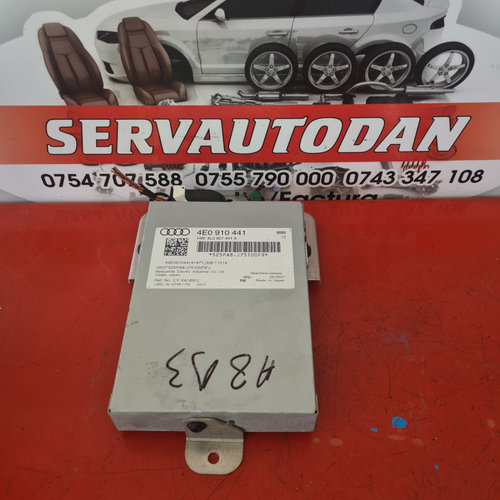 Modul camera Audi A8 (2002-2009) [4E] D3 3.0 Motorina 2009, 4E0910441