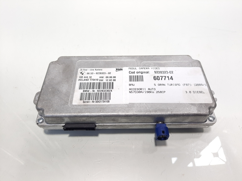 Modul camera video, cod 9228323-02, Bmw 5 Gran Turismo (GT) (id:607714)