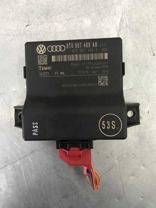 Modul can gateway Audi A4 B8 Avant 2.0TDI Quattro 170cp, Manual sedan 2010 (8T0907468AB)