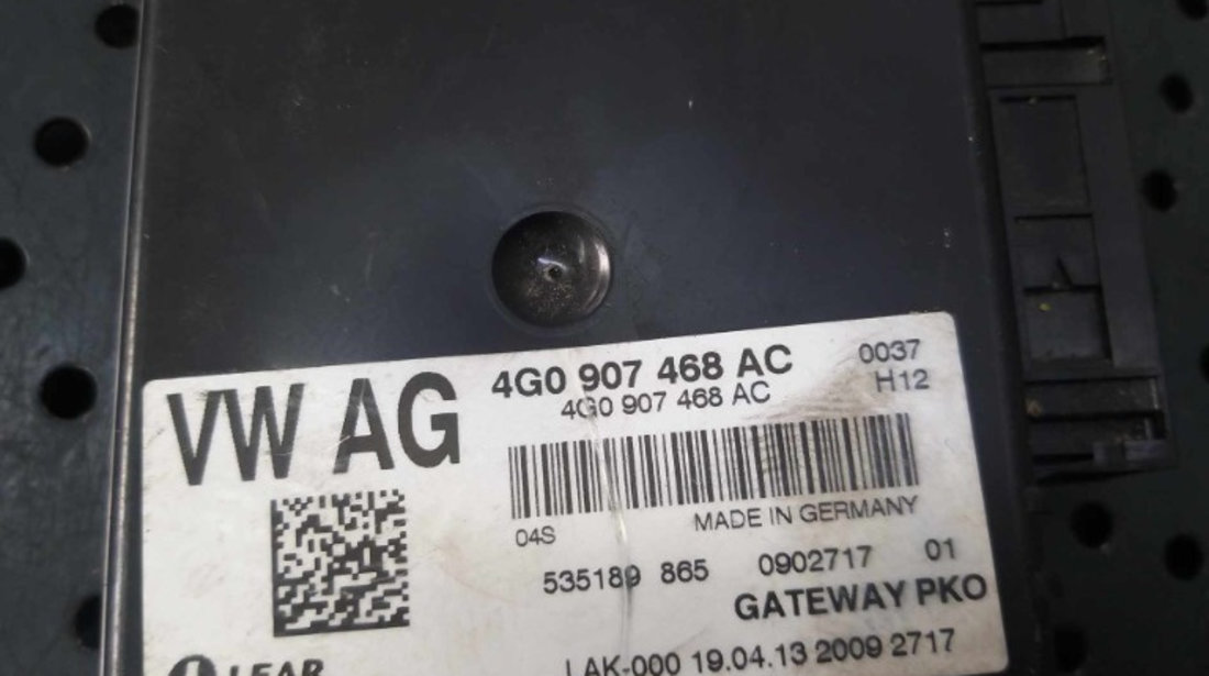 Modul can gateway audi a6 c7 4g 4g0907468ac